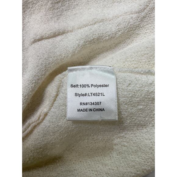 Line & Dot 'Corey' White Ponte Sweater Size XS - Picture 5 of 5